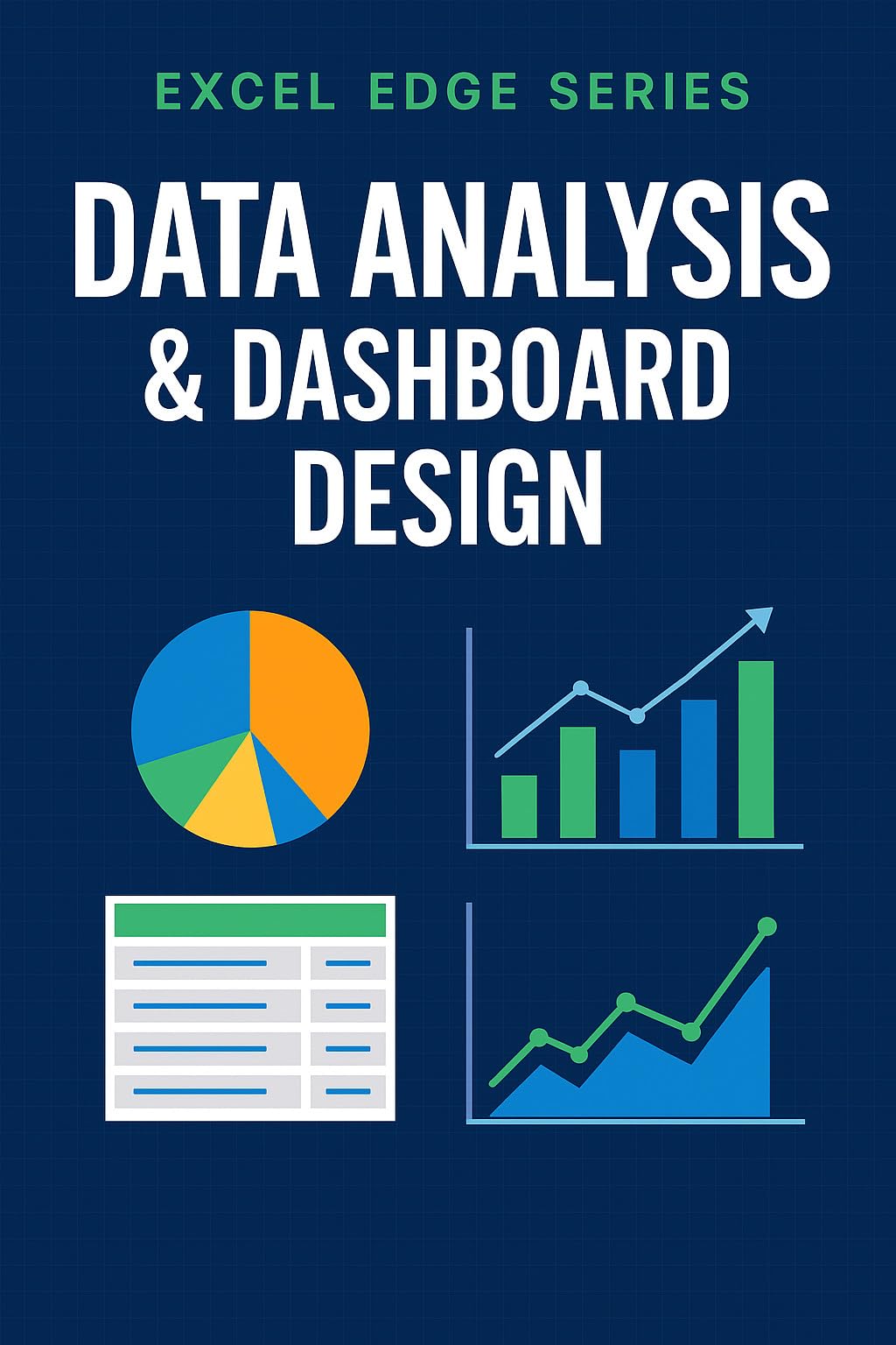 Data Analysis & Dashboard Design: Turn Raw Data into Powerful Insights with Excel Dashboards and Analytics (Excel Edge Series Book 2)