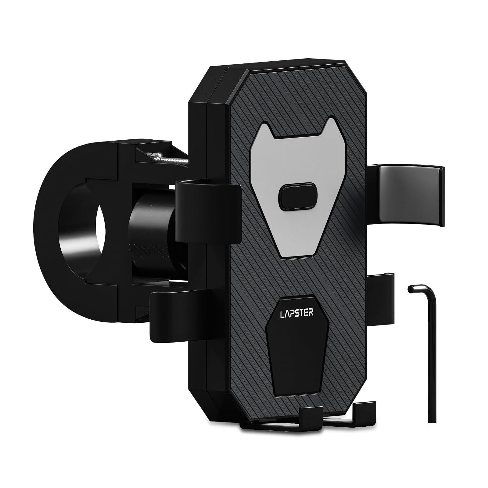 Lapster Ride X1 Universal Mobile Holder for Bike with One-Touch Lock | 360° Rotating Adjustable Handlebar Mount | Heavy-Duty Shockproof & Anti-Slip Phone Stand for Motorcycles & Bicycles-image-11
