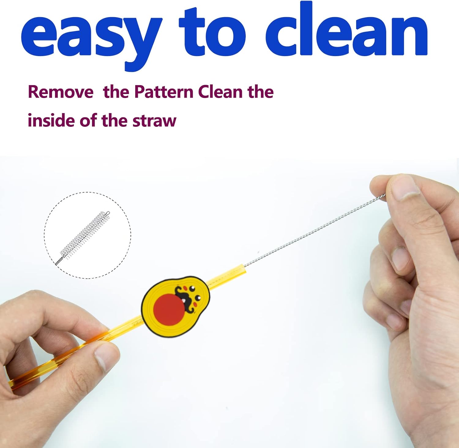 24pcs Cinco De Mayo Fiesta Theme Beverage Cocktail Straws for Mexico Fiesta Taco Party Supplies Party Favor with 2 Pieces Straw Cleaning Brushes, 6 Colors Straws - Image 7