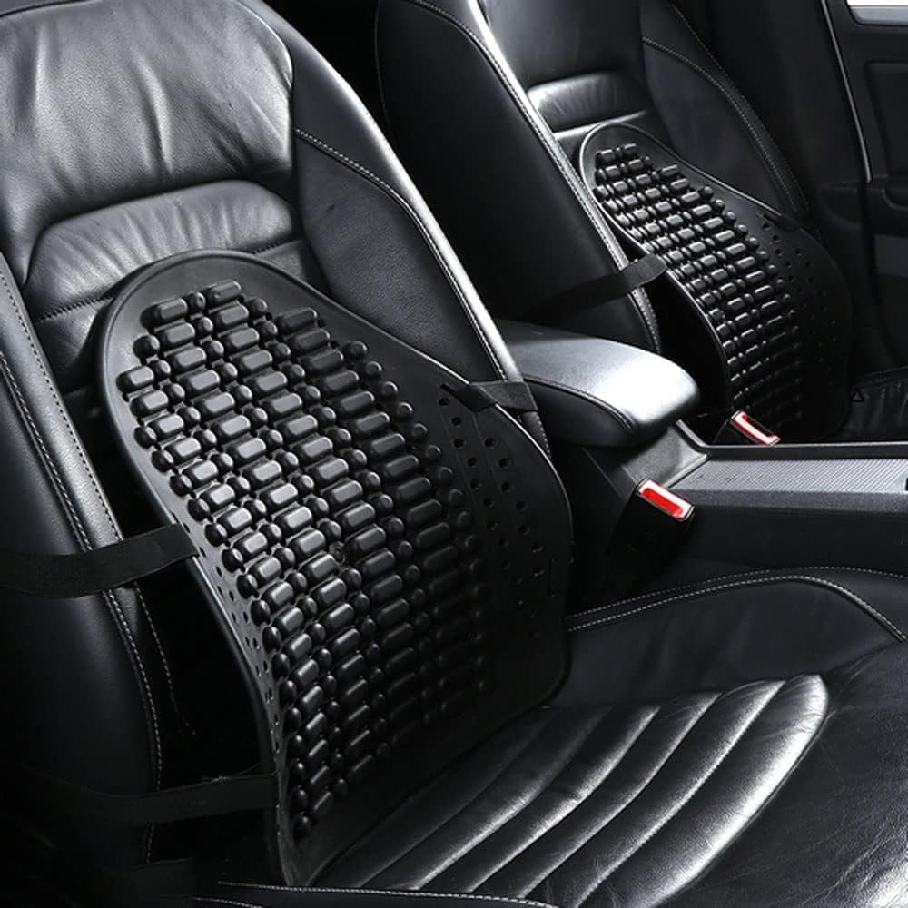 Office Chair Massage Back Lumbar Support Pillow Mesh Ventilate Cushion Pad Auto Interior Accessories Waist Supports(E)