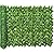 Artificial Ivy Privacy Fence Screen, 120x40 Inch Artificial Faux Ivy Hedge, Expandable Faux Privacy Fence with 80 pcs Zip Ties Decoration for Outdoor Garden, Color Printing Watermelon Leaves