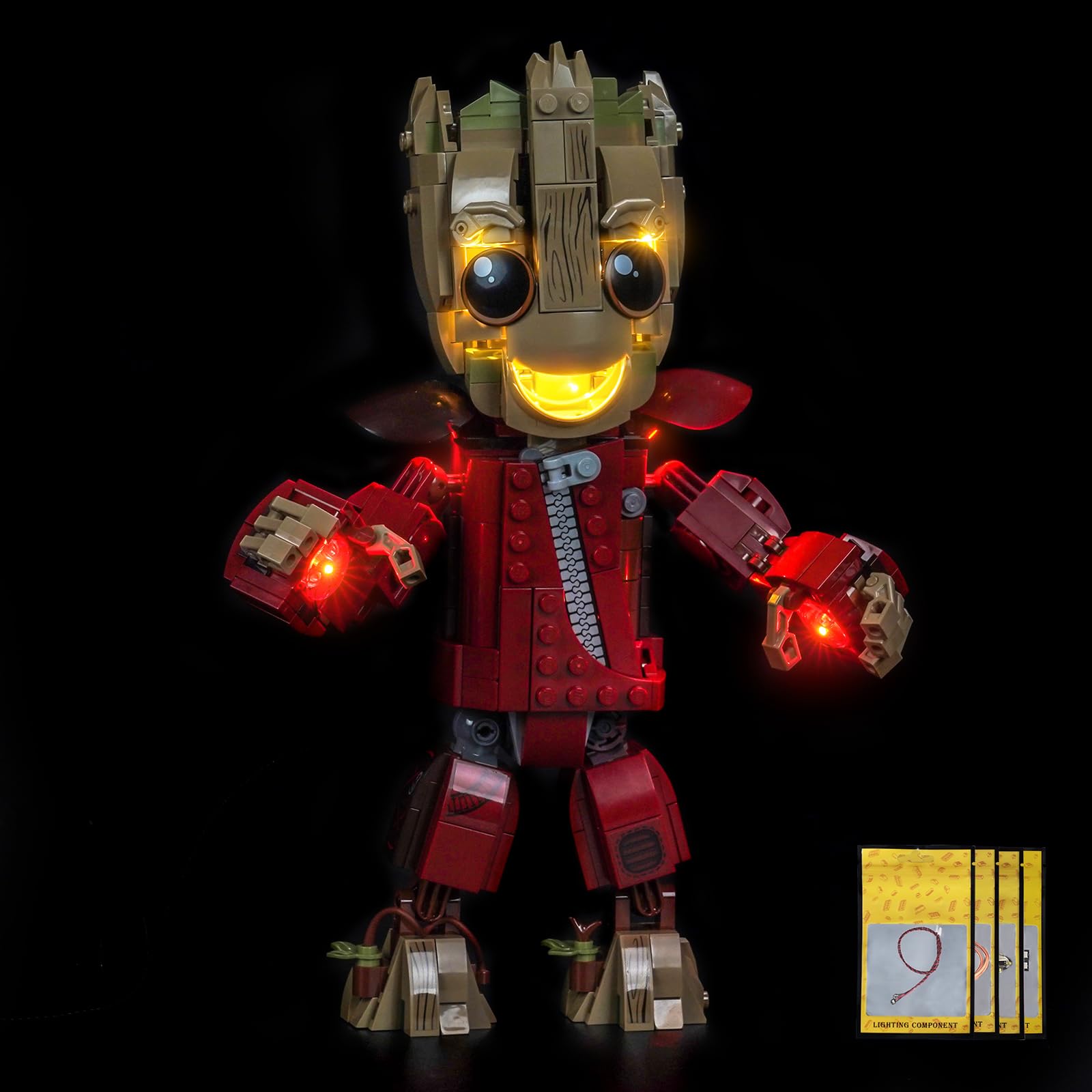 Light Kit Compatible with Lego 76341 Ravager Jumpsuit Groot (No Model) - Image 2