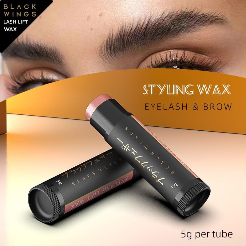 BLACKWINGS Lash Lift Glue Wax Balm Adhesive Eyebrow Brow Styling Water Solubility Colorful Five Odors 2025 Salon Makeup Beauty Eyelash Lift Perm Kit Tool Permanent