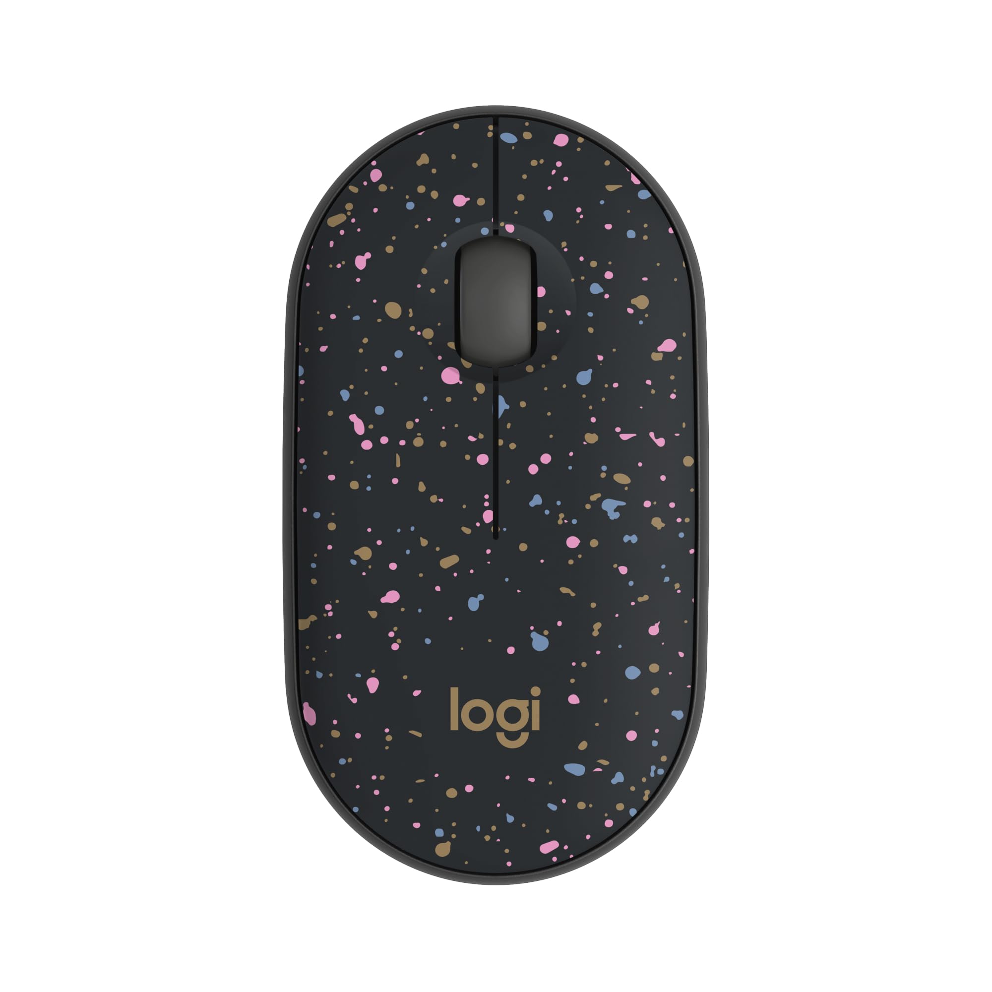 Logitech M340 Compact Ambidextrous Silent Wireless Mouse - Speckles