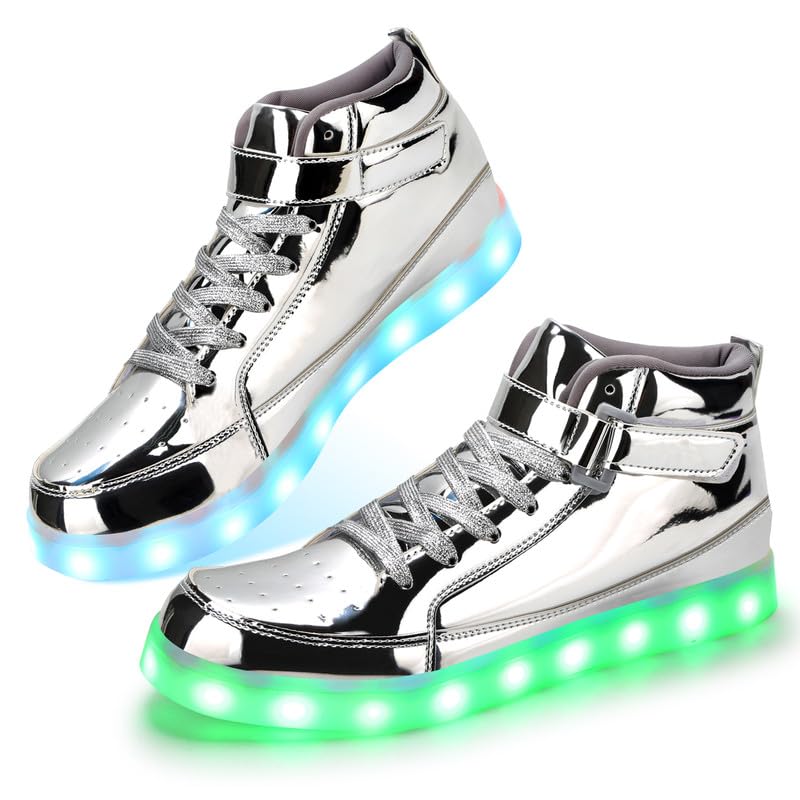 Padgene Kids LED Light Up Shoes USB Rechargeable Unisex Boys Girls LED Sneakers Cool Flashing Low Top Sneakers Luminous Shoes4