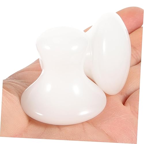 Miniatura 6 de Uonlytech Gua Sha Tools - Masajeador facial de hongos de cuarzo, piedras de jade para la salud, herramienta de masaje para mujeres, spa en casa,
