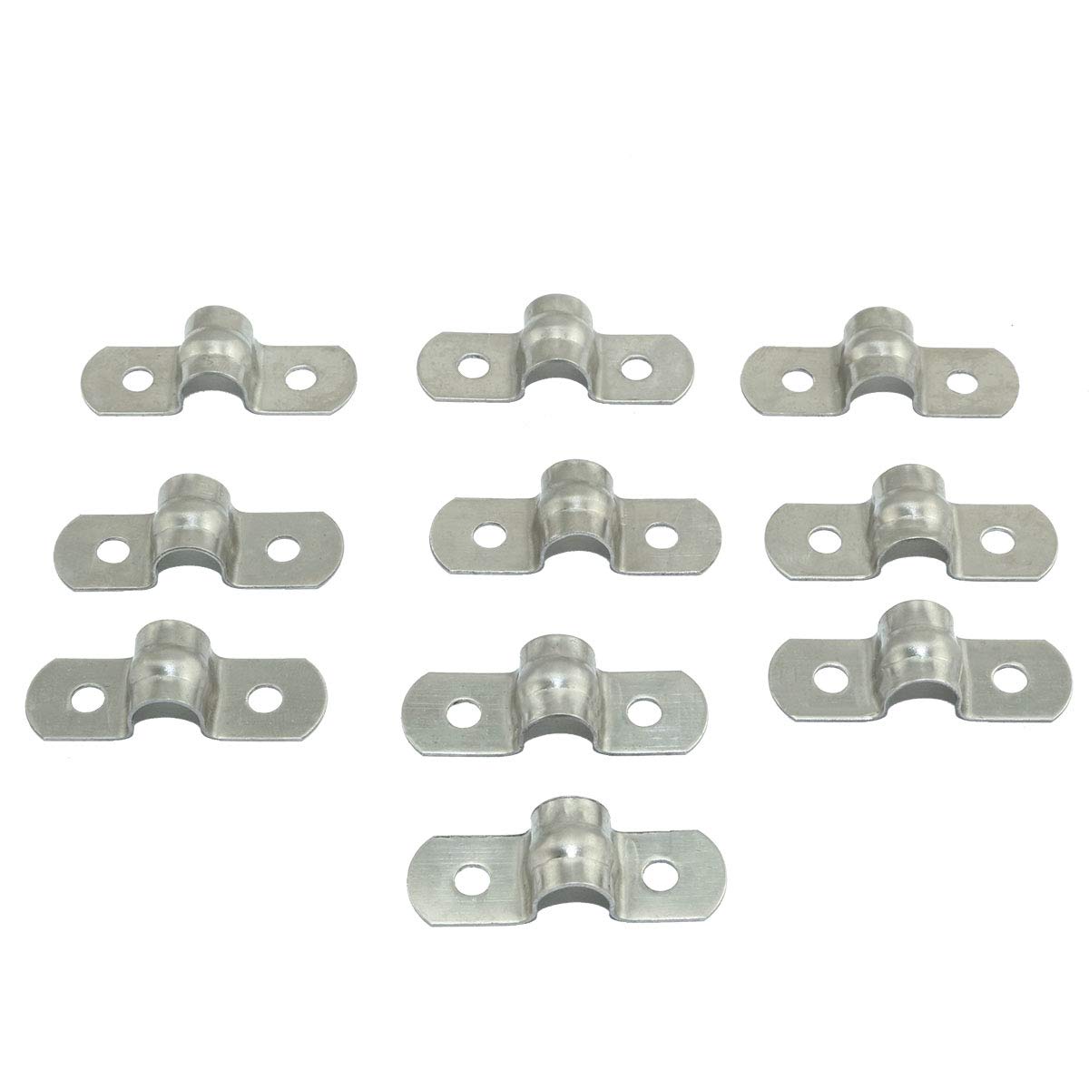 Buy heyous 10pcs Electrical Metallic Tube Plumbing Pipe Saddle Clip