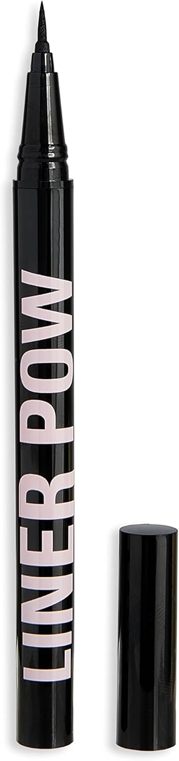 Revolution Beauty, Liner Pow Vloeibare Eyeliner, Waterproof & LANGDURIG Formule