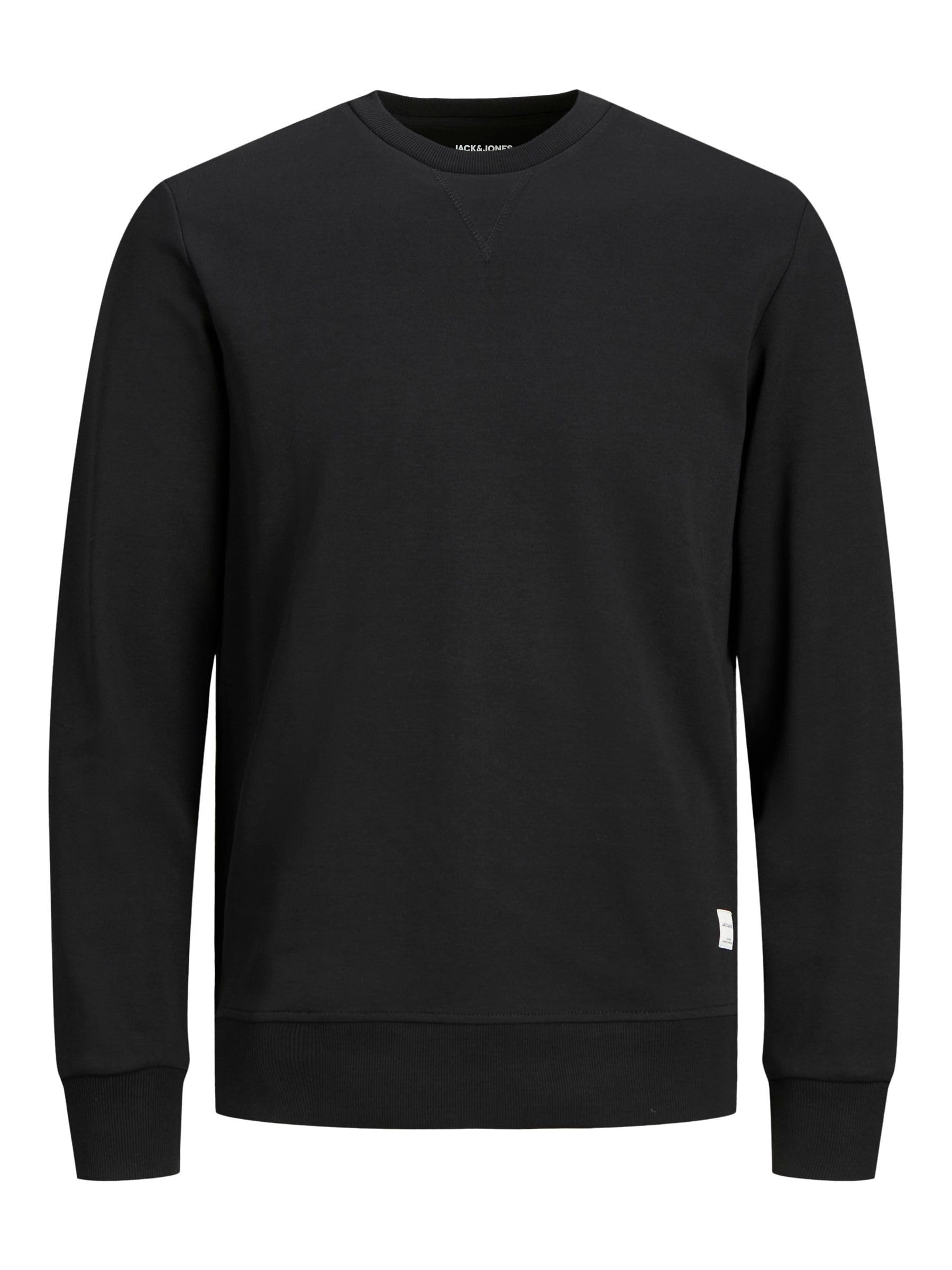 JACK & JONES Male Sweatshirt Plus Size Einfarbig Sweatshirt
