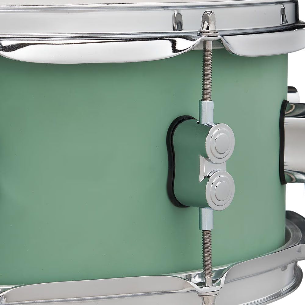 Pacific Drums Caisse claire Concept Maple, 35.6 cm x 14 cm, finition satinée Seafoam | Avec une coque en érable européen 10 plis et un accastillage DW haut de gamme