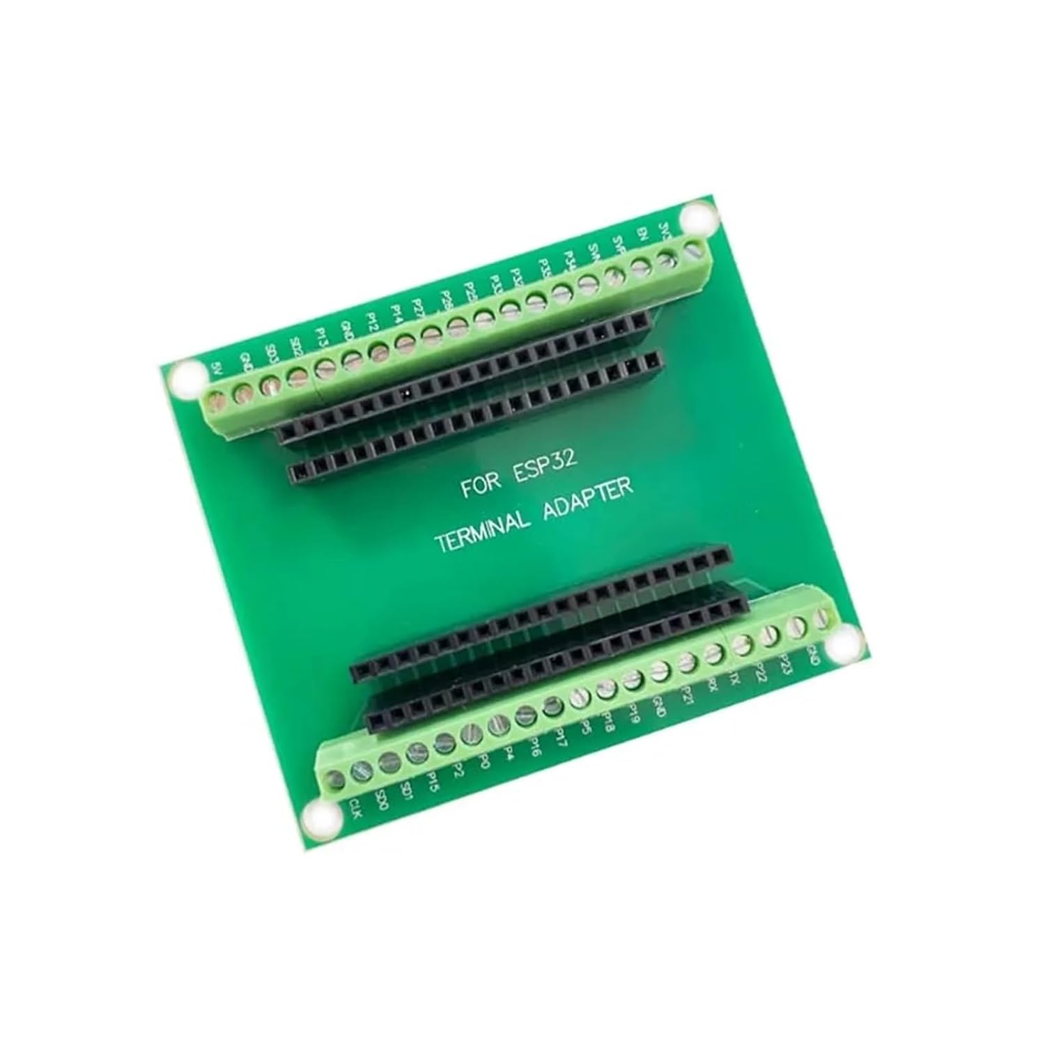 Generic Compatible for ESP8266 Expansion Board Terminal Adapter for NODEMCU V2 GPIO for MCU Development Projects