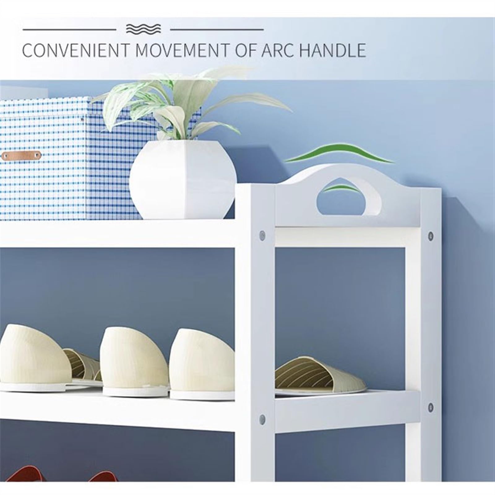 Gabinete de almacenamiento de zapatos Almacenamiento simple a prueba de polvo Entrada del dormitorio Almacenamiento de puerta Gabinete de zapatos para el hogar Organizador de zapatos independi