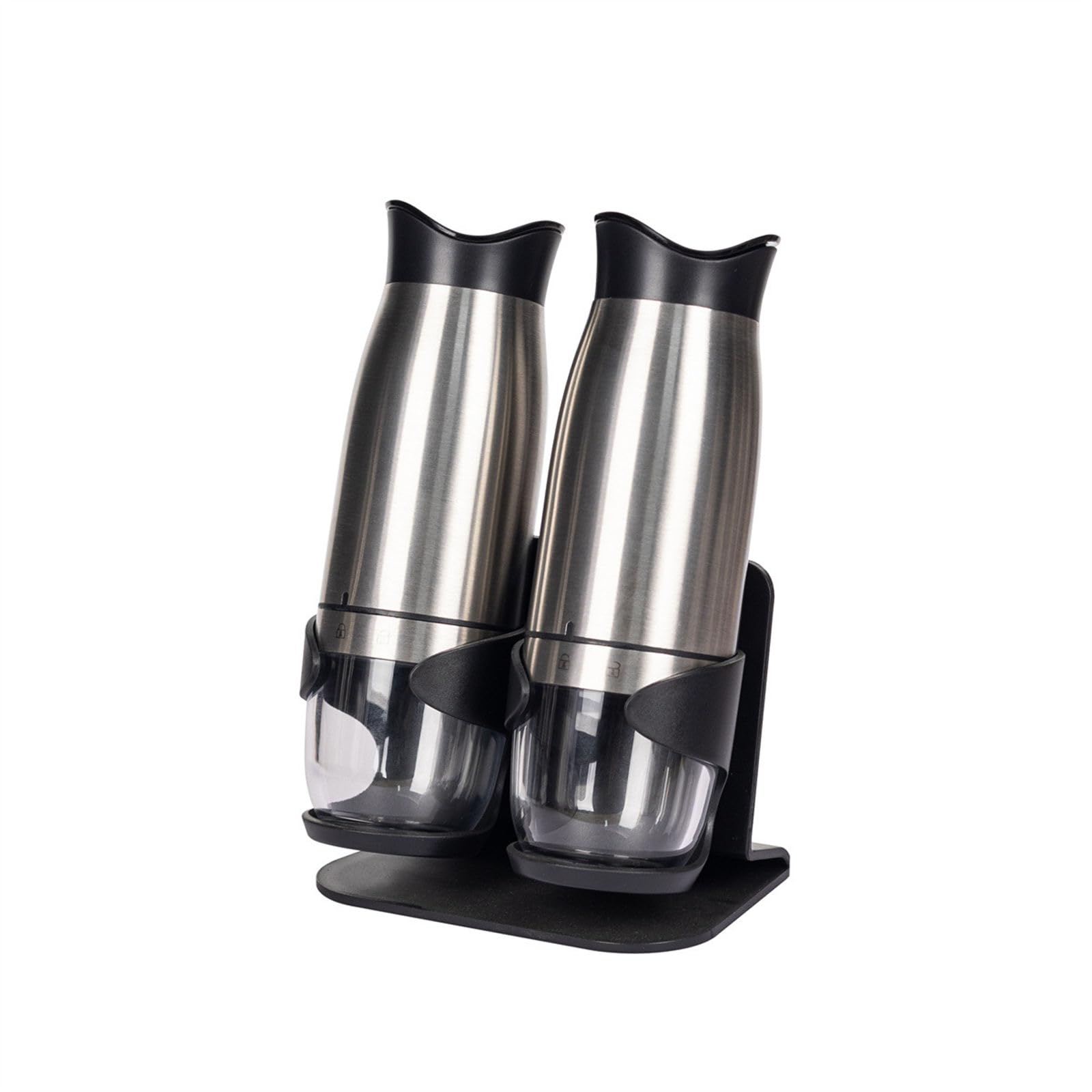 MALSSE Electric Seasonings Grinder with Sturdy 304 Nonrust Steel Construction and Features Automatic Seasoning Grinder