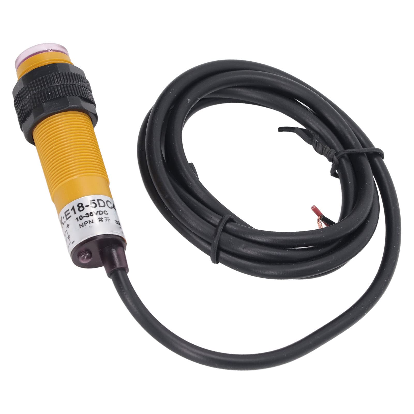 Módulo de Sensor infrarrojo de 5 Piezas 10-36 V CC NPN Interruptor fotoeléctrico Normalmente Abierto para Evitar obstáculos
