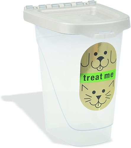 Van Ness Recipiente hermético para mascotas y almacenamiento de alimentos para gatos, capacidad de 2 libras