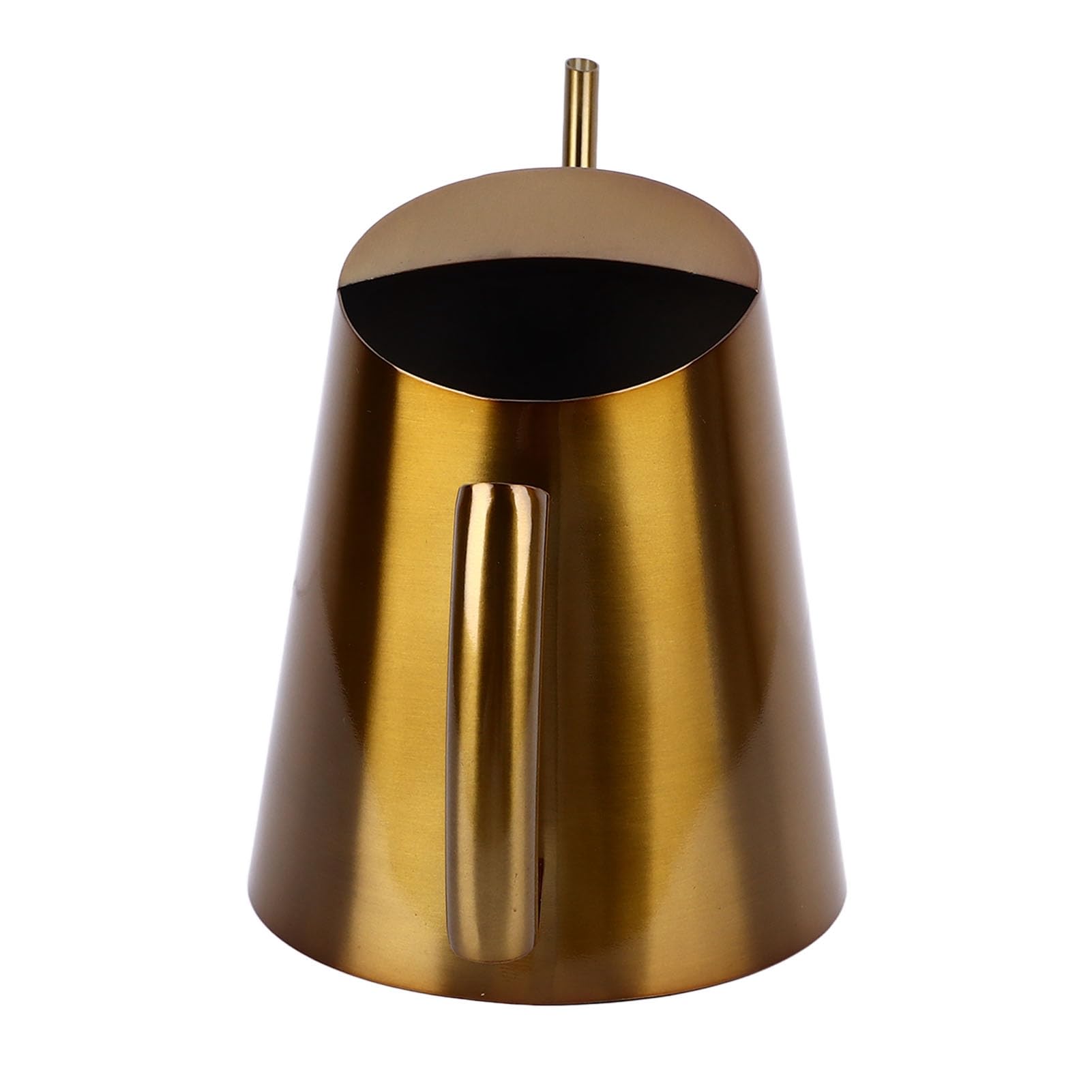 Arrosoir en Acier Inoxydable, arrosoir Vintage de Style Nordique à Bec Long pour Plantes d’intérieur, capacité de 1,5 L, Finition dorée avec Ouverture Semi-Ouverte, idéal pour Les