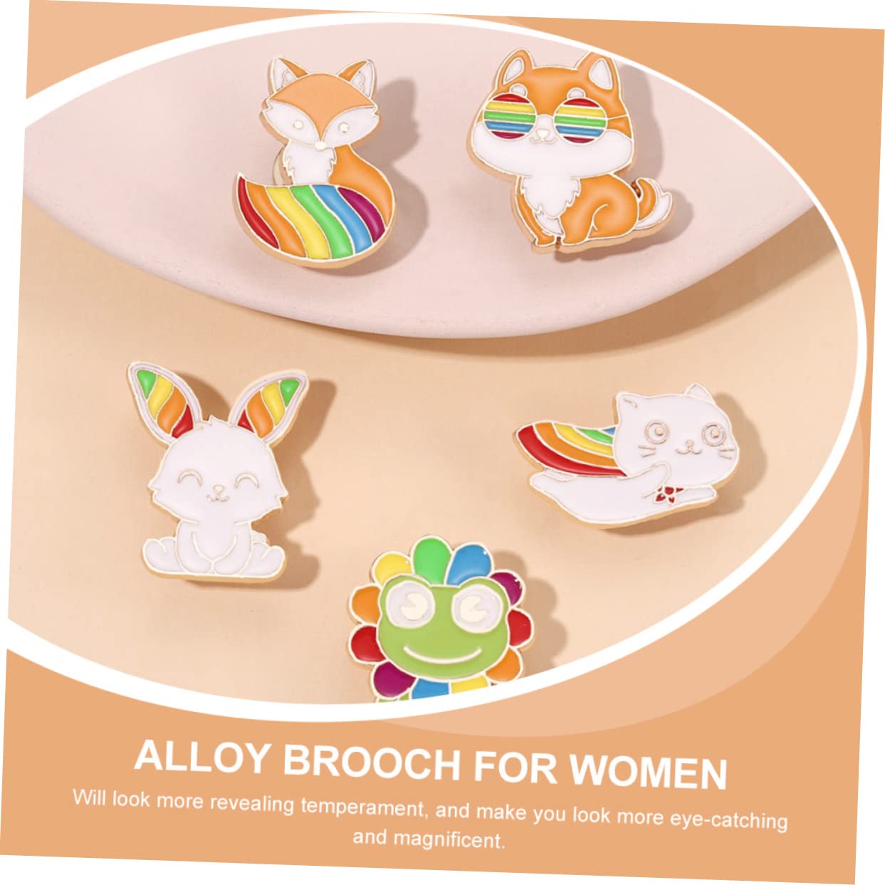 25stücke Teiliges Cartoon Tier Broschen Niedliche Emaille Anstecknadeln Für Damen Und Mädchen Bunte Anstecker Als Modische Kleidung Dekoration Lustige Design Gemischten Stilen