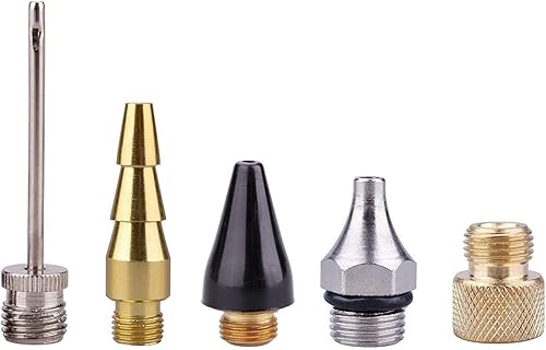 Miniatura 4 de Manguera de aire trenzada de poliuretano de 1/4 pulgadas x 50 pies con kit de accesorios de compresor de 10 piezas, 200 PSI.