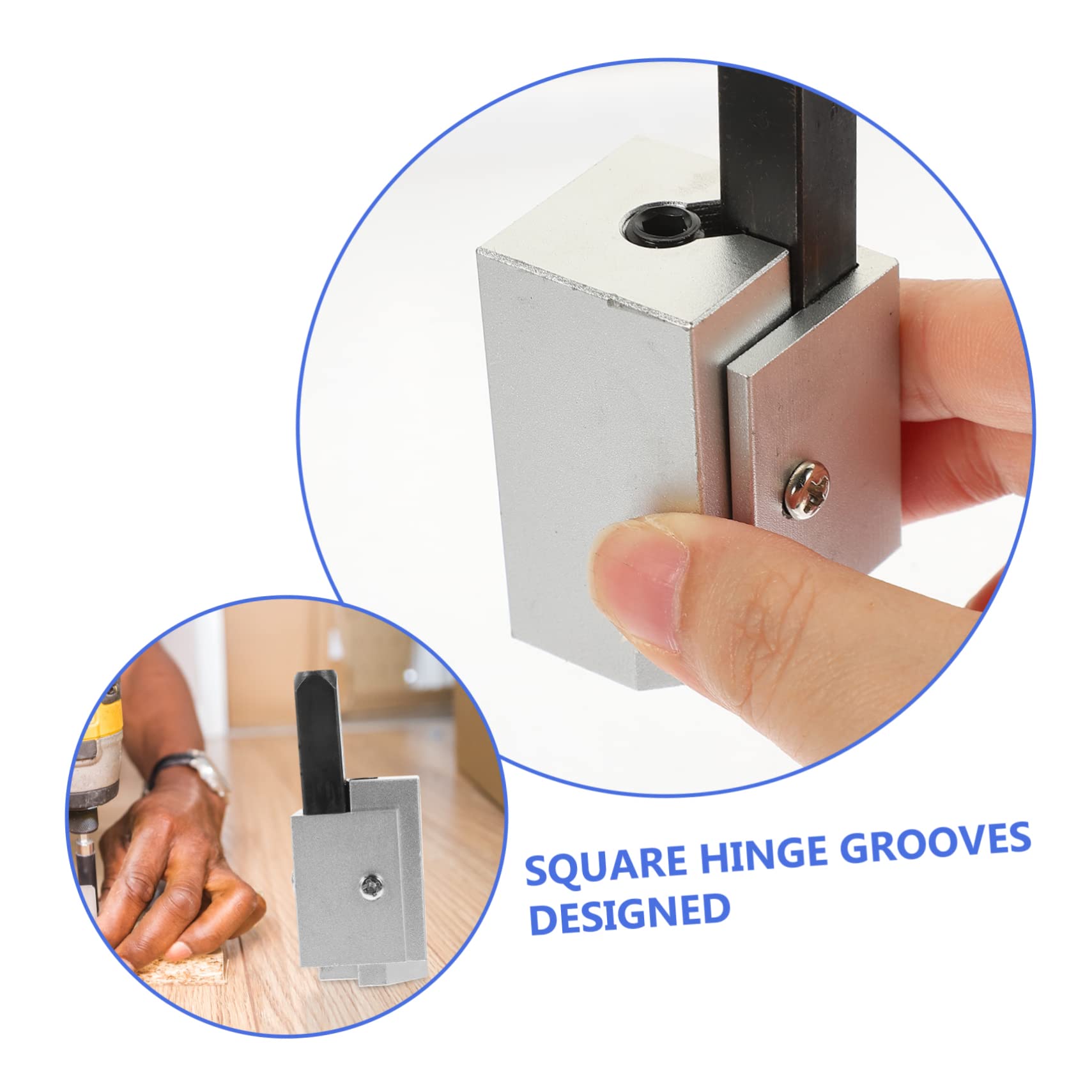 Holibanna Carpenter Wood Chisel Right Angle Cutting Square Corner Chisel for Woodworking High Wear Resistance Easy to Use