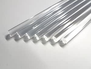 FLEXIBLE PVC PLASTIC FLAT BAR STRIP 10mm - 50mm WHITE 1 To 25 METRE - View #7