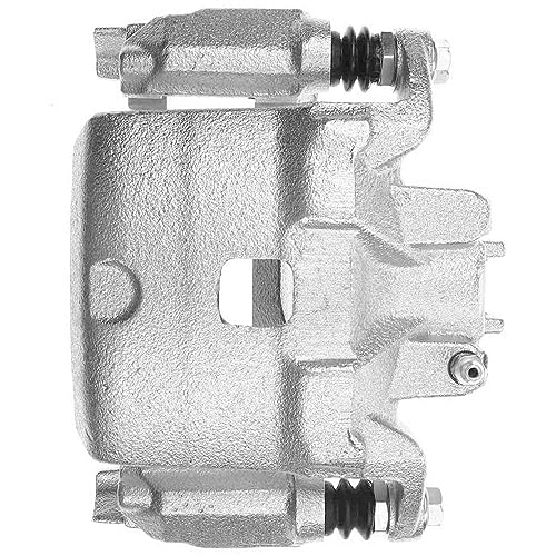 Image of Detroit Axle - Front Left Brake Caliper for 13-21 Nissan Altima, 14-17 | Leaf, Driver Side Disc Brake Caliper w /Bracket 2013 2014 2015 2016 2017 2018 2019 2020 2021 Replacement