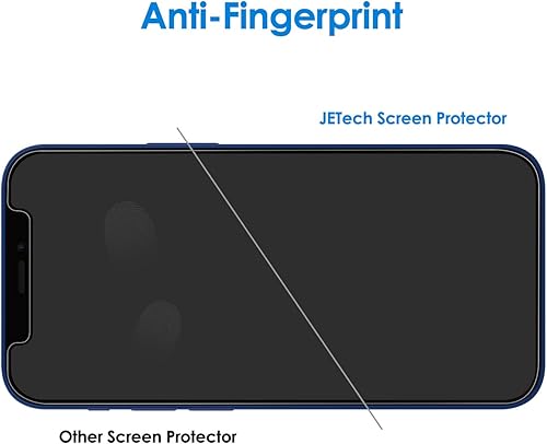 Miniatura 6 de JETech Protector de pantalla para iPhone 1212 Pro de 61 pulgadas película de vidrio templado paquete de 3