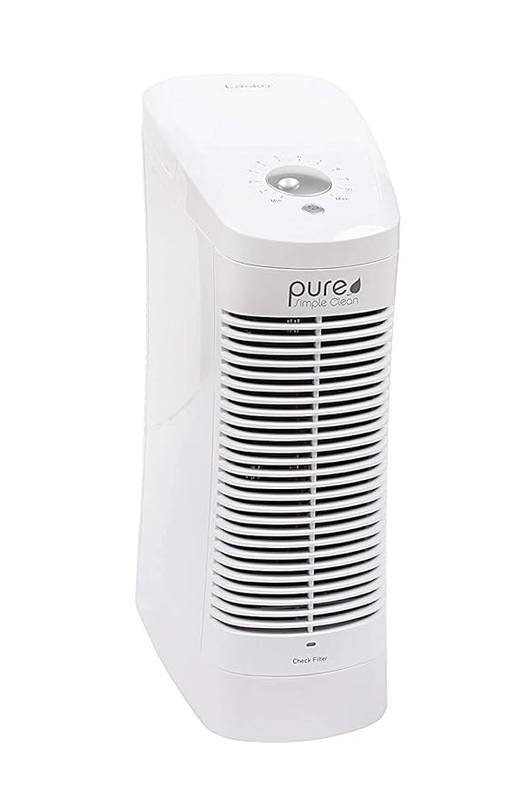 Lasko Electrostatic Air Purifier - A504IN | Zero Maintenance, No Recurring Cost of Buying Filters | Permanent Stainless Steel Filter | 3 year India Warranty