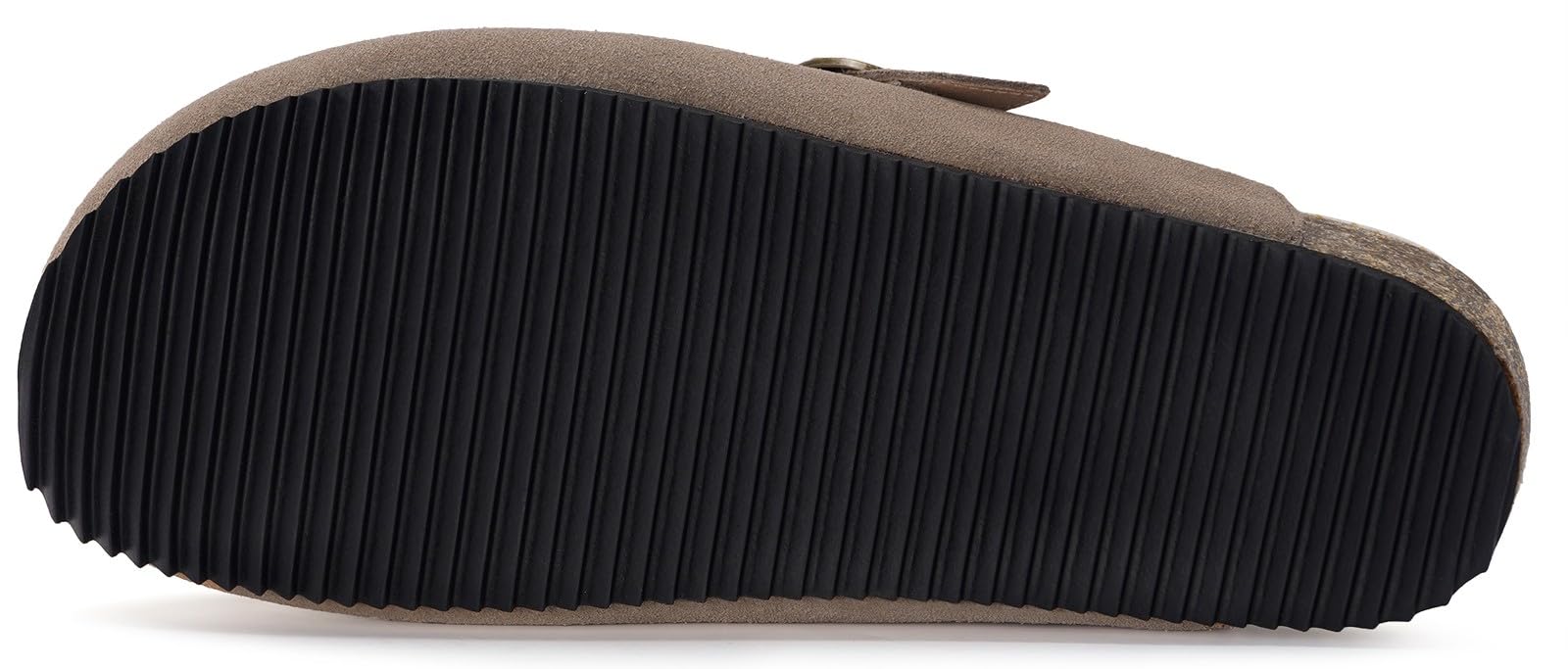 Dokela Zuecos Mules de Piel para Hombre Mujer Invierno Cálido