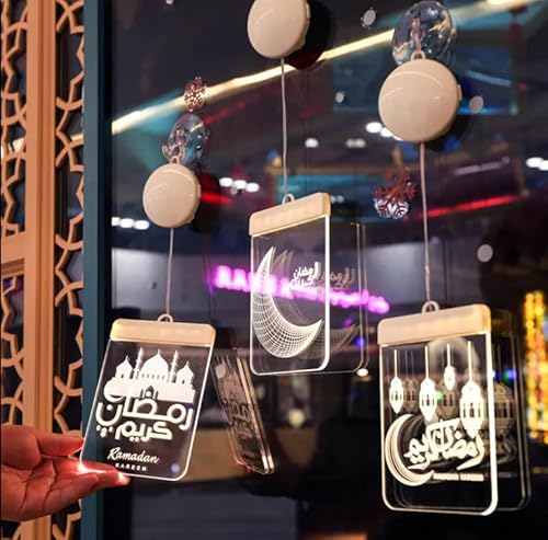 Generic Ramadan Indoor Decorations, Battery Powered Window Lights thumb #2