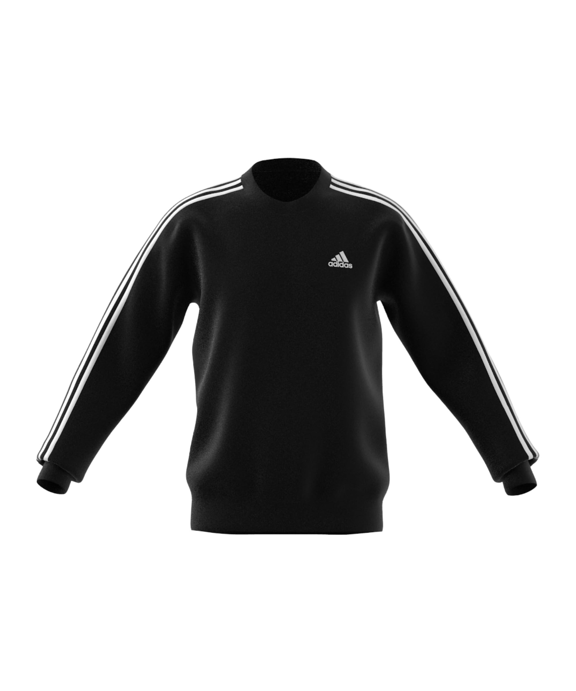 Adidas Herren Essentials French Terry 3-Stripes Sweatshirt (1er Pack)