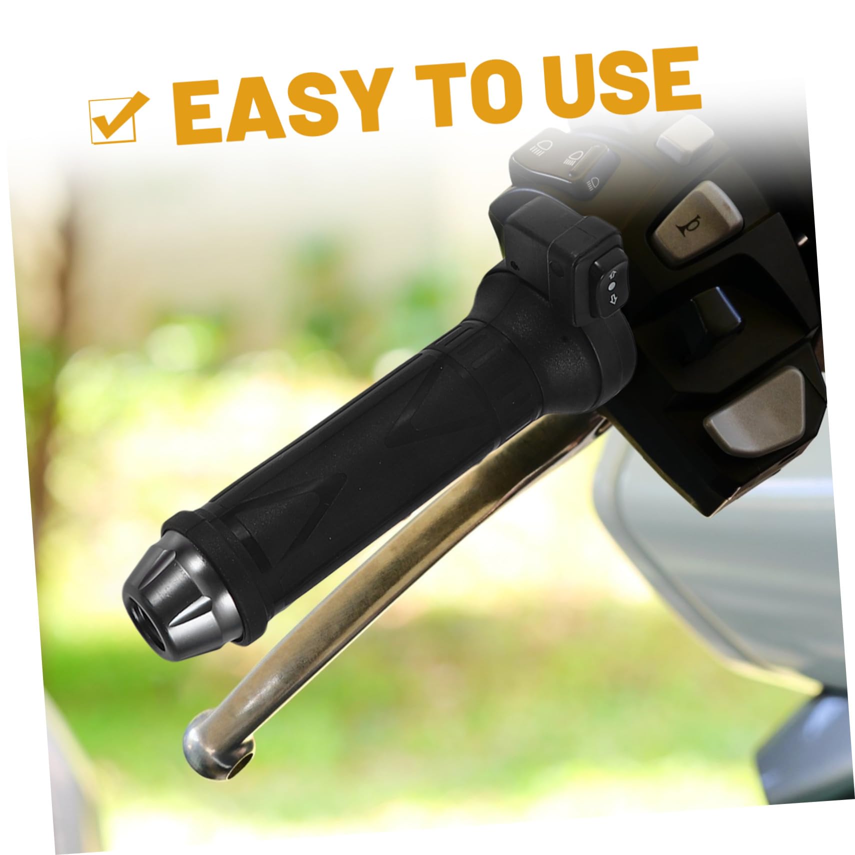 2 piezas Puños Calefactables para Moto de Empuñaduras Térmicas para Manillar Resistentes y Fáciles de Instalar Diseño Ligero y Duradero para Invierno