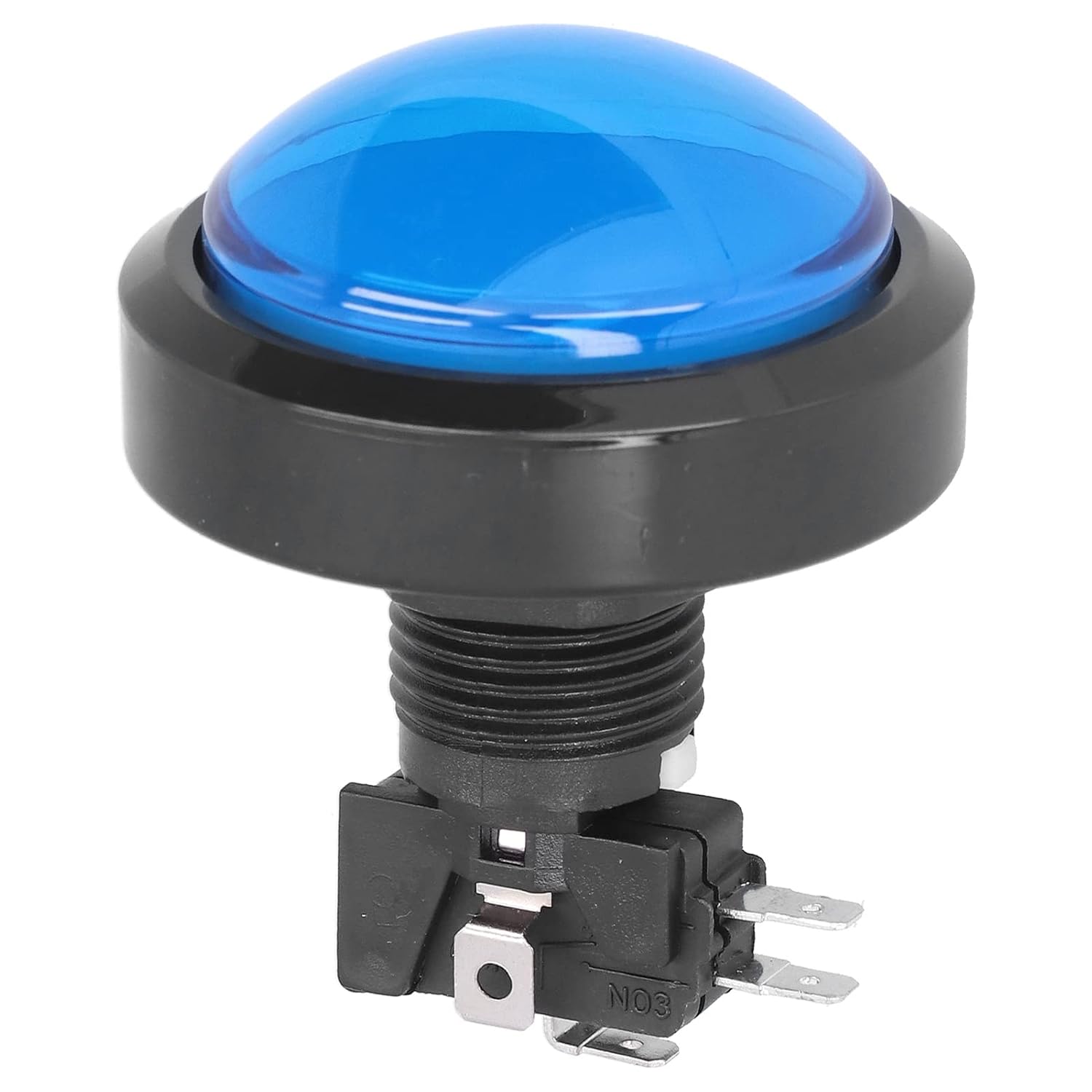 Materiał ABS Duży Przyciskowy LED o średnicy 60 Mm, Idealny do Gier i Konsol z Dźwigami (#2)