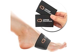 Avoid Foot Discomforts with Copper Compression's Pain Relief Brace Sleeves