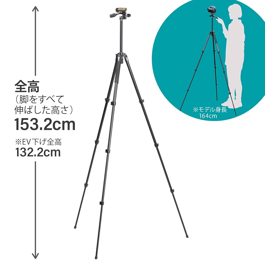 SLIK 三脚 スプリント L110 4段 3ウェイ雲台 レバーロック式 ブラック 107010 Amazon | SLIK 三脚 スプリント L110 4段 3ウェイ雲台 レバー
