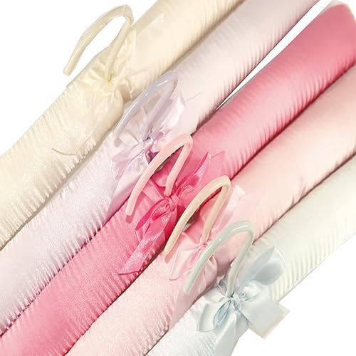 Miniatura 4 de Fazanwey Perchas acolchadas para ropa, perchas de satén, perchas acolchadas para mujer, suéteres (5 unidades)
