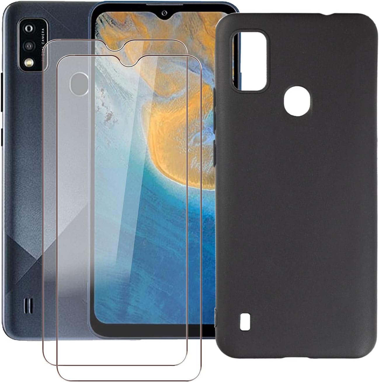 Custodia Per ZTE Blade A75 5G - Silicone Trasparente, Ultra Sottile, Anti-Graffio E Antiurto - Foto 4