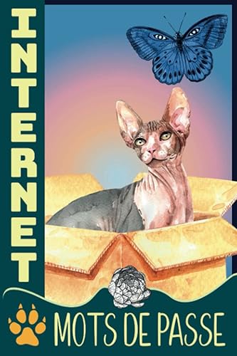 Mot de Passe Oublié: Répertoire À Mot de Passe Organisateur de Chaque Code et Identifiant de Vos Sites Web et Réseaux Sociaux | Cadeau Patron