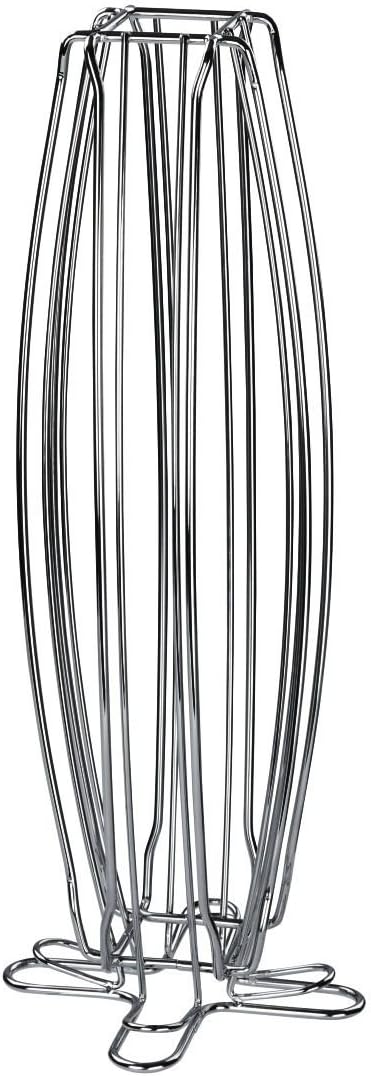 Xavax "Torre" Coffee Capsule Stand for Nespresso Cap Rack NP 40 Capsules - Silver,00111079