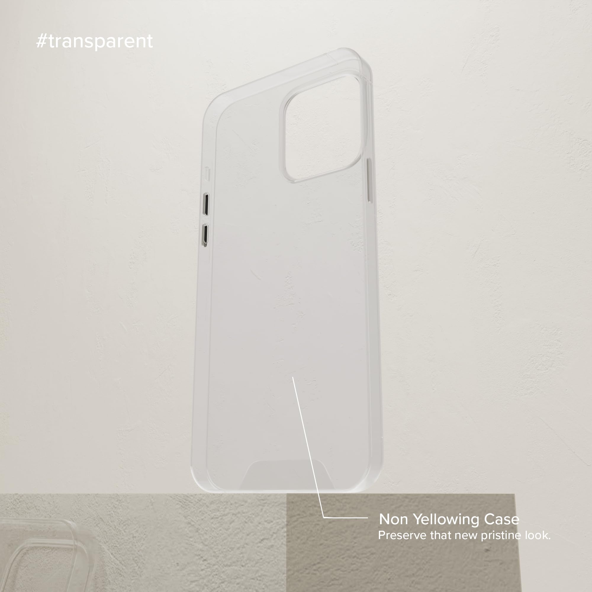 Casecraft Clear IPhone 13 Pro Max Case Slim Hard Case Design - View #6