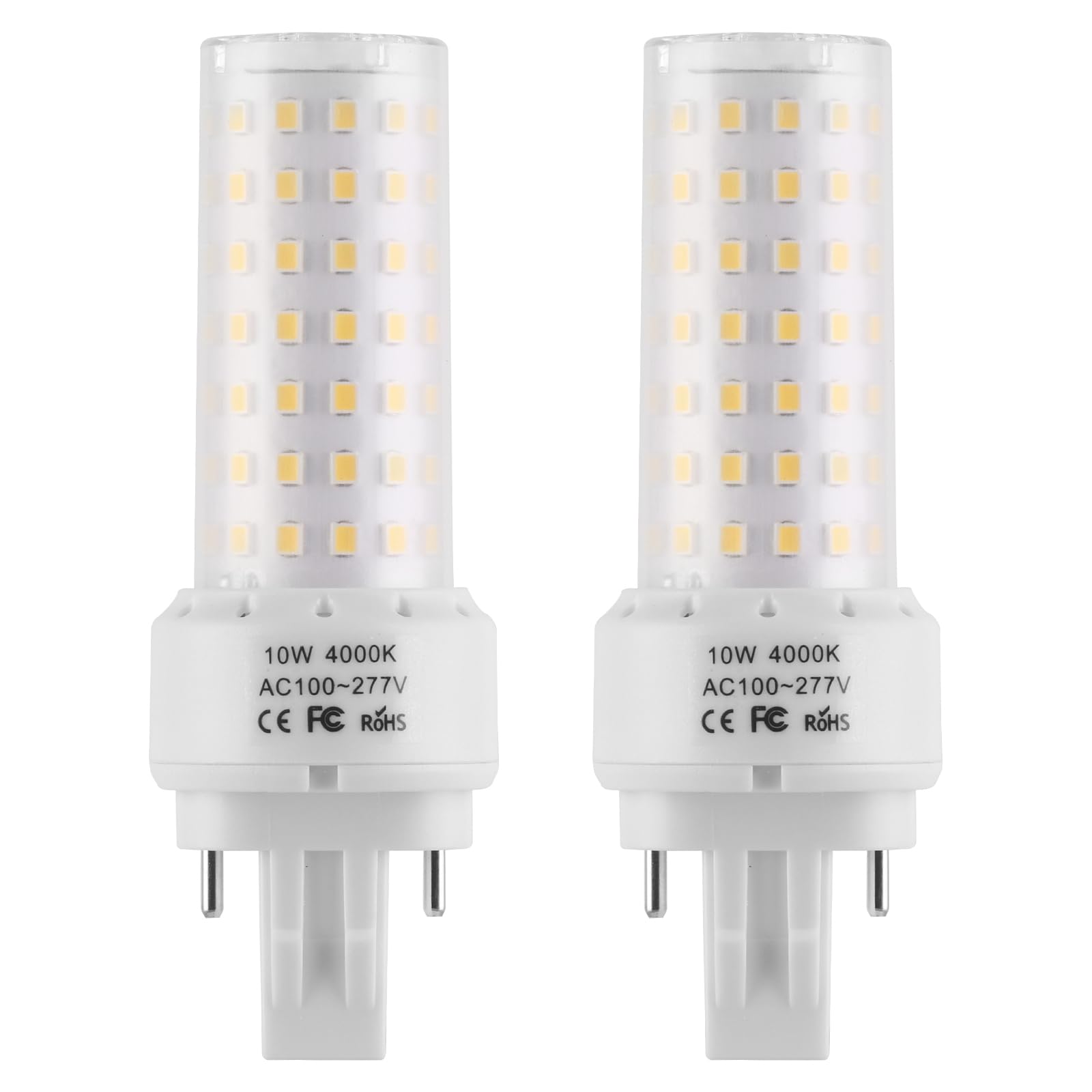 Photo 1 of Lidesheng GX23-2 Base LED Light Bulb, 10W, Neutral White