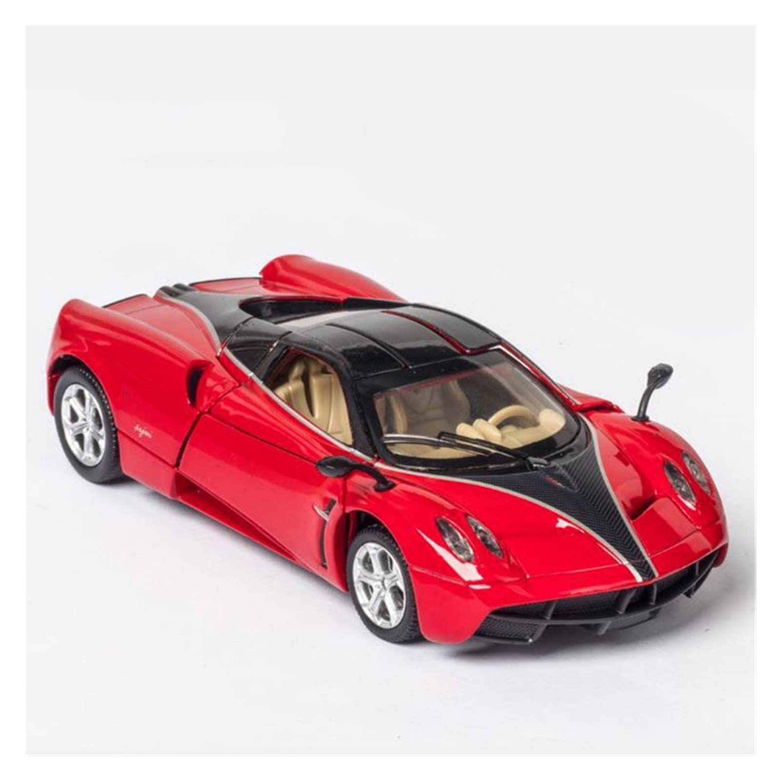 Voiture de sport Pagani en métal avec phares LED et effets sonores réalistes