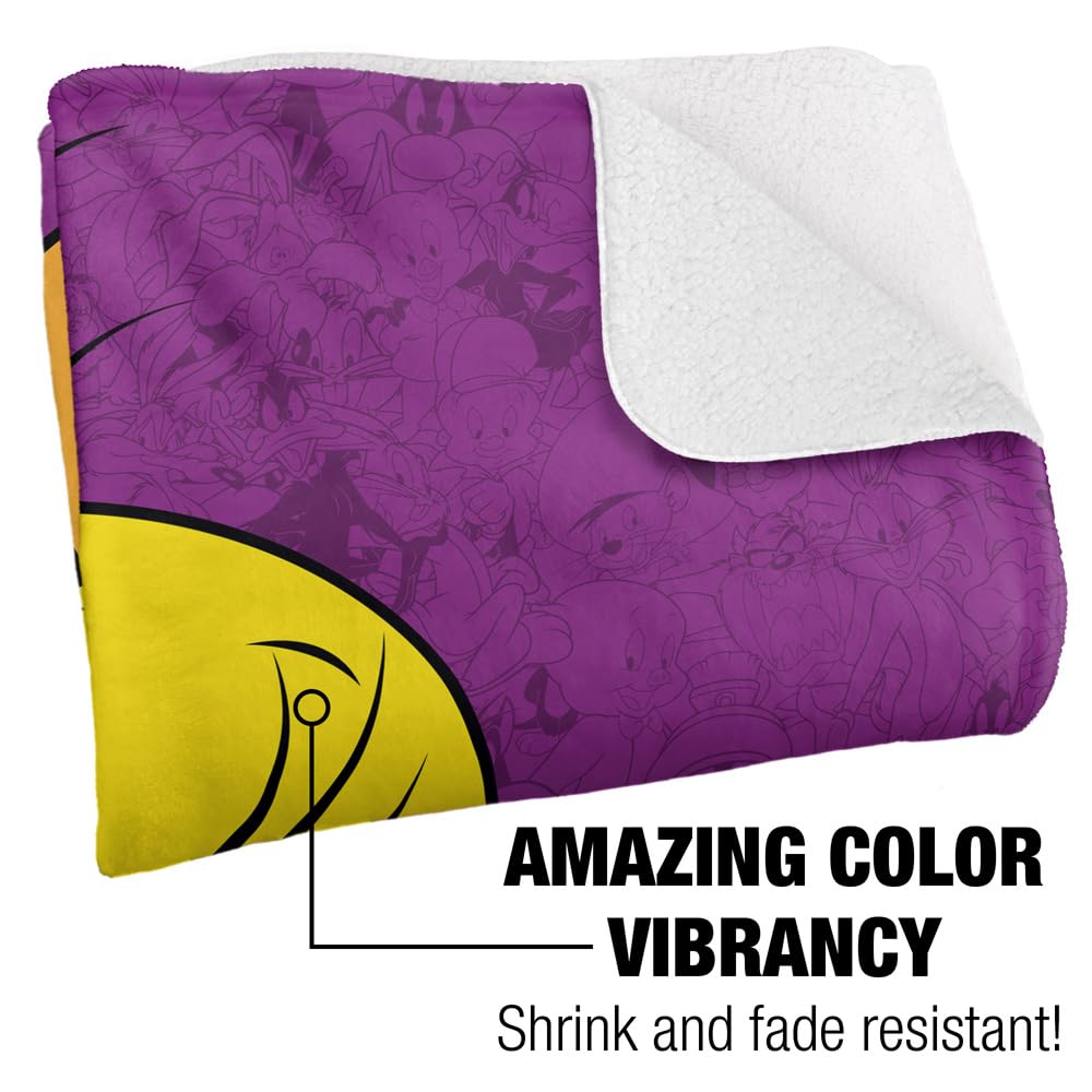 Amazon｜Looney Tunes ブランケット 50インチx60インチ