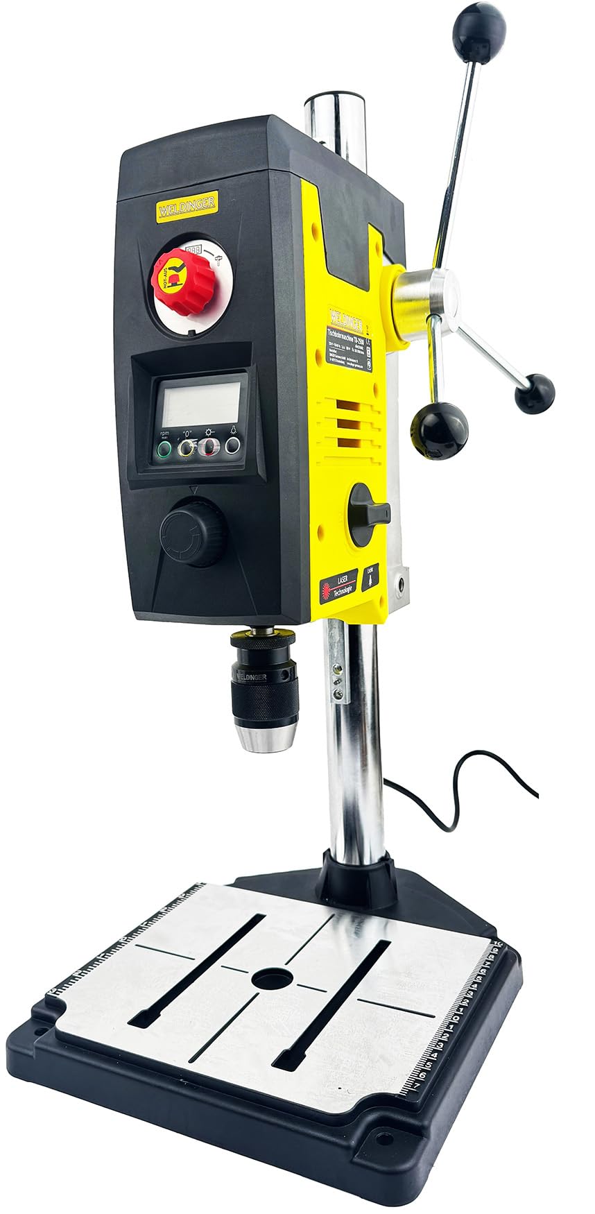 WELDINGER Tischbohrmaschine TB-2500 electronic