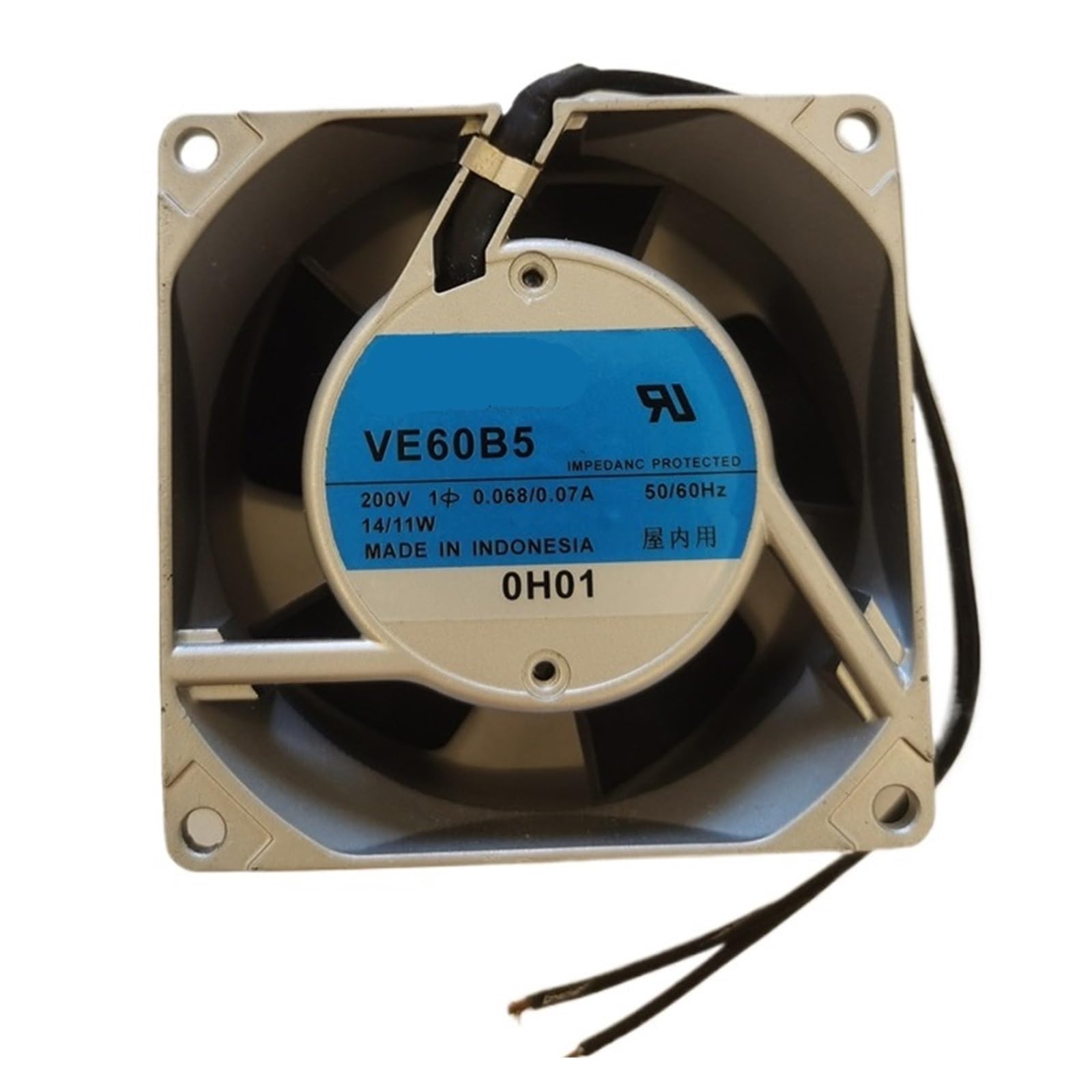 YMUGUEGH 80x80x38mm Fan VE60B5 AC200V 14/11W 8038 80mm ac cooling fan
