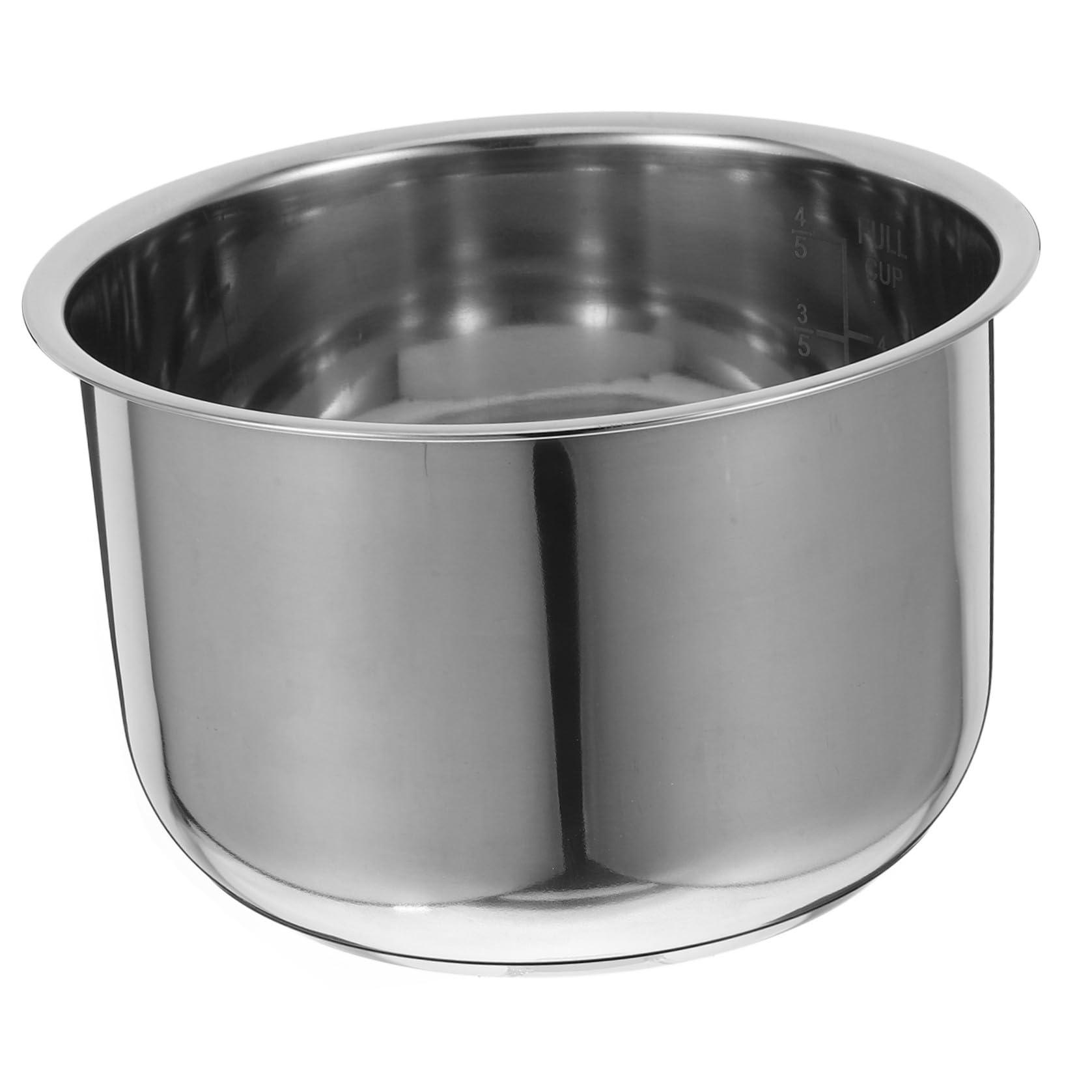 Alipis Pot Intérieur Cuiseur À Riz INOX 304 3L Remplacement Universel sans Revêtement Bol Antiadhésif Compatible Cuiseur À Riz Accessoires Cuisine Quotidienne
