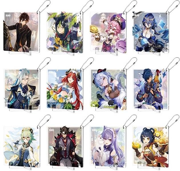 Amazon.co.jp: 原神 公式グッズ 正規品 命定の日 アクリルコースター