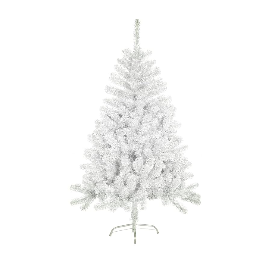 Immagine del prodotto Albero di Natale Artificiale Abete Artificiale di Alta qualità con Supporto Incluso 120-240cm (Bianco, 150cm 293Tips)