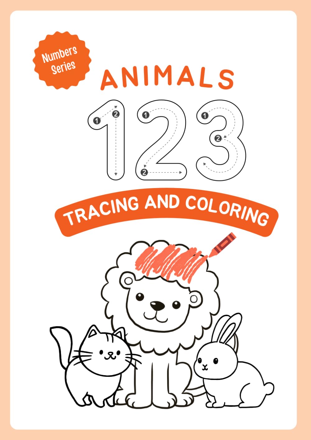 Numbers Tracing: activity book