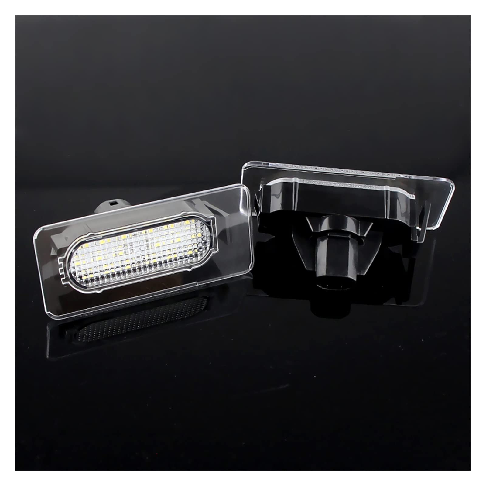 DEHIWI Lámparas de Luz de Matrícula 2 Uds Luz - Para Matrícula Para Corolla 2019 2020 2021 Estilo De Coche