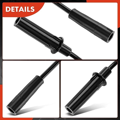 Miniatura 8 de A-Premium Juego de 6 cables de bujía de encendido compatibles con Dodge Grand Caravan Chrysler Town & Country 2001-2010 Grand Voyager Pacifica